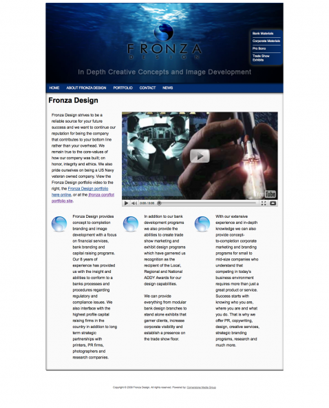 Main image/screenshot for Fronza Design